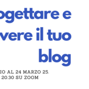 Progettare e scrivere il tuo blog - corso online Francesca Sanzo 2025